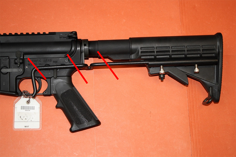 James Erskine Hailstorm - Bump Stock Installed