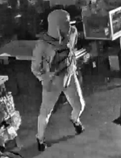 Third security camera still frame of Noblesville burglary suspect.