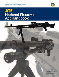 Image of the National Firearms Act Handbook Cover