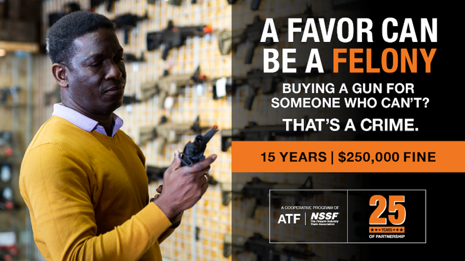 A favor can be a felony - buying a gun for someone who can't? That's a crime. 15 years, $250,000 fine Advertisement