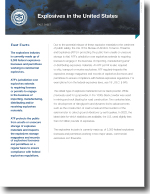 Fact Sheet: Explosives in the United States