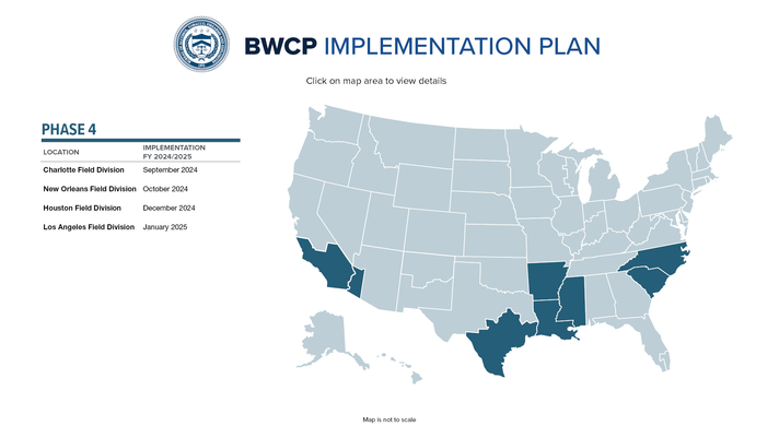 Phase 4 of the body worn camera implementation plan