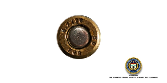 5.7 mm Bullet bottom