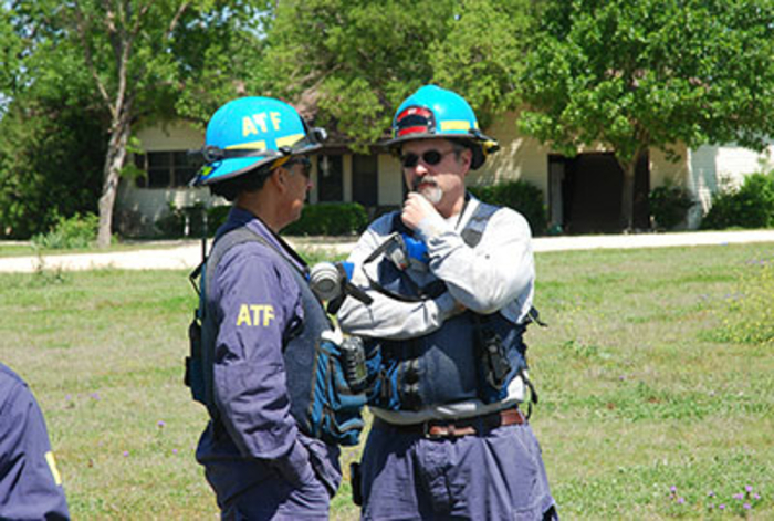 Two agents having a discussion