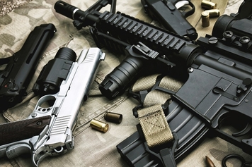 Different types of firearms