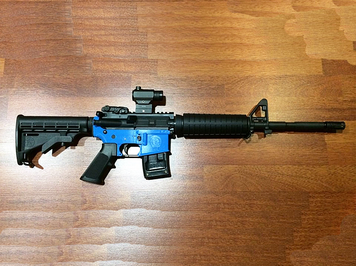 Image of a rifle.