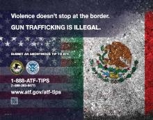 ATF I 3317.7H - Anti-Firearms Trafficking Poster: Faded Country Flags_thumbnail