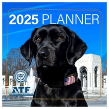 Cover of 2025 ATF National Canine Division Planner