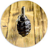 Grenade on a table
