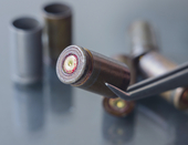 Pistol cartridge from a crime scene